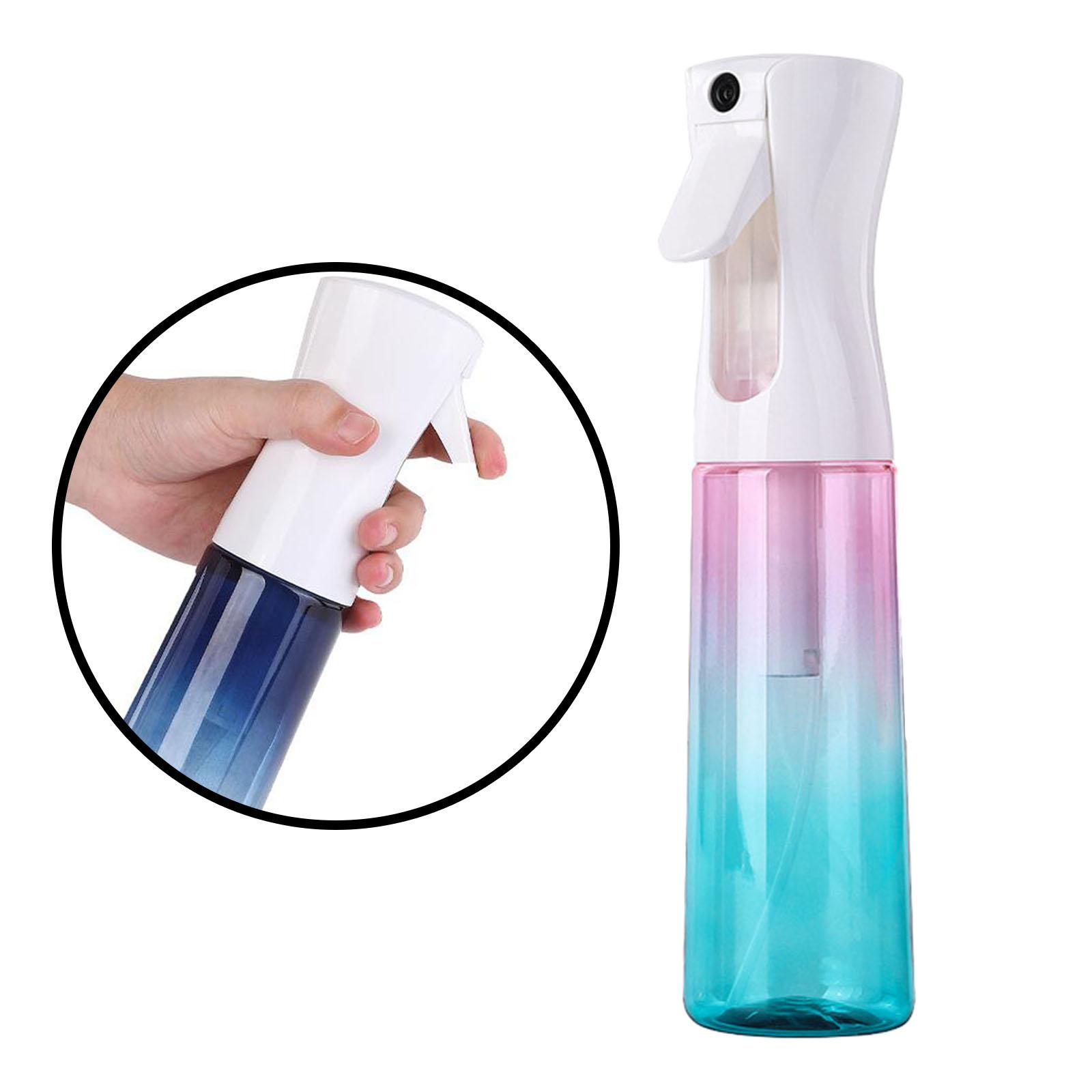 Hair Spray Bottle, Continuous Water Mister Spray Bottle Empty, Aerosol Fine Mist Curly Hair Spray Bottle for Hairstyling, Plants, 10oz 300ml