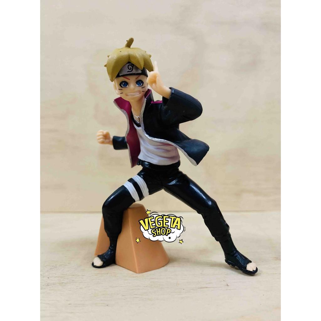 Mô hình Naruto - Set 2 mô hình cha con Uzumaki Naruto & Uzumaki Boruto - Cao 10cm & 16cm