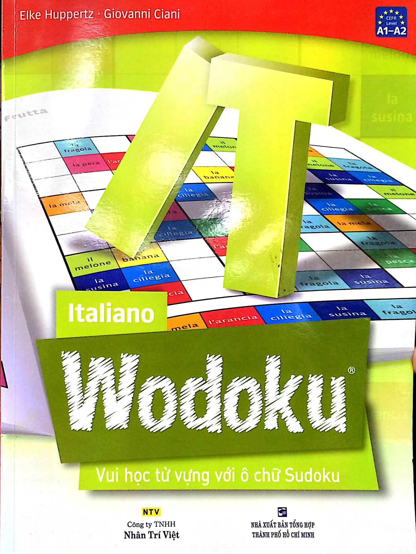 Italiano Wodoku (A1-A2) - Vui Học Từ Vựng Với Ô Chữ Sudoku