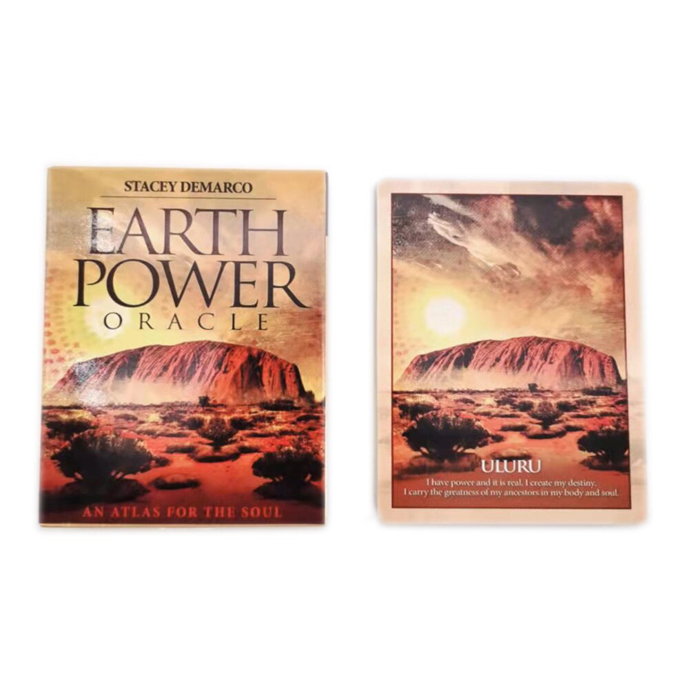 Bộ Bài Earth Power Oracle Kết Nối Đất Mẹ Thiêng Liêng 41 Lá Bài