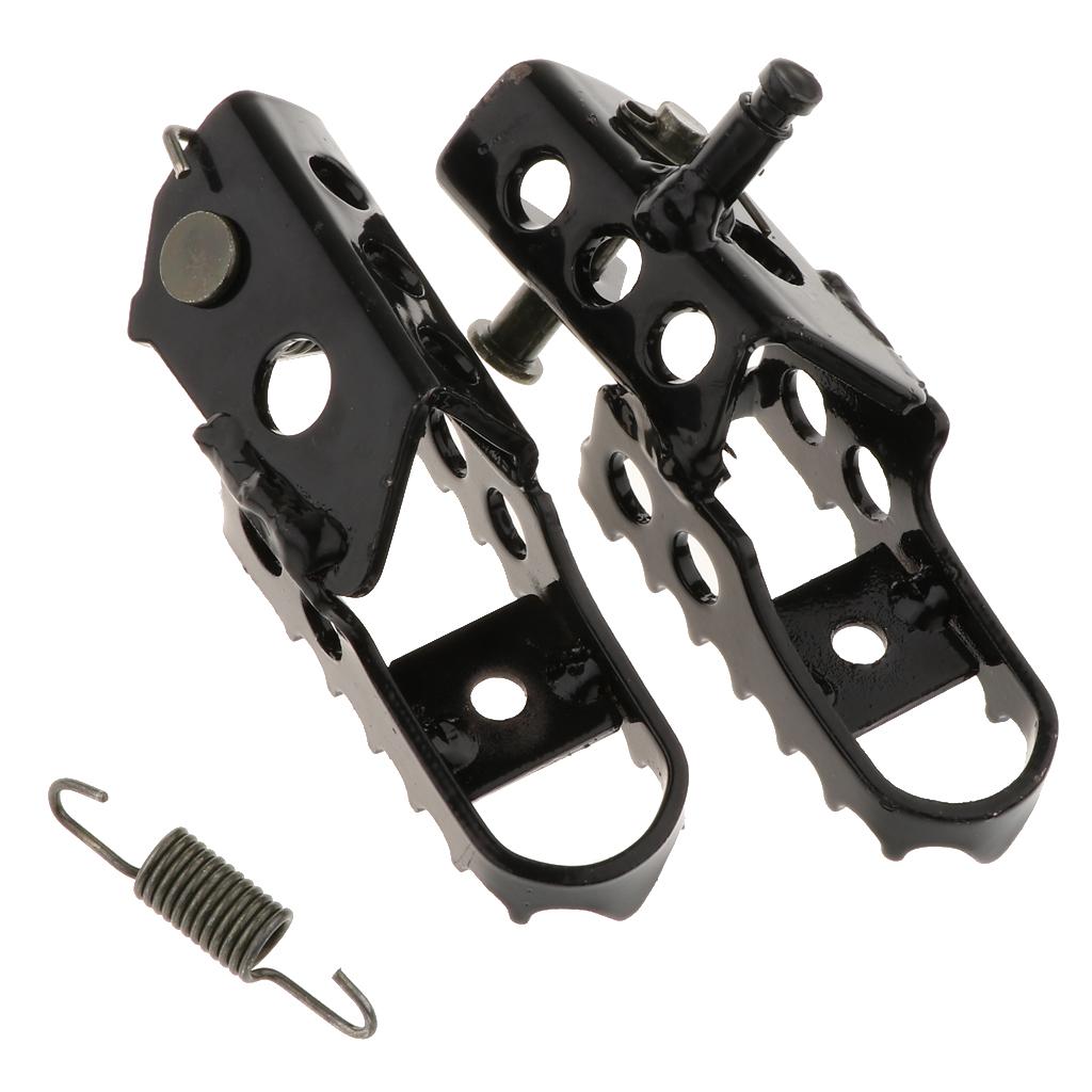 Steel Motorcycle Front Foot Rests Footrest Pegs Pedals for Yamaha Tricker