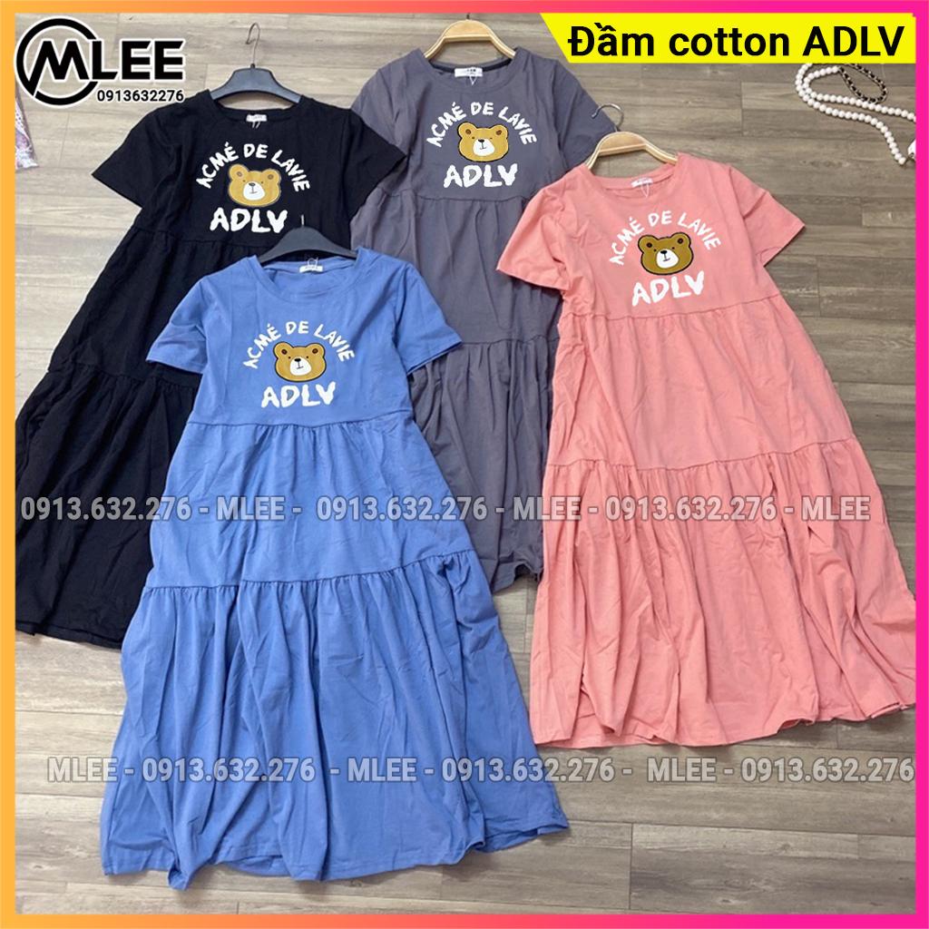 Đầm bầu mặc nhà, Đầm xuông bầu thun cotton cao cấp, MLEE SHOP