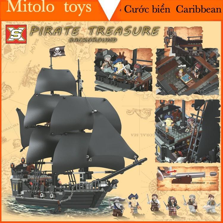 Lego pirates Lego chima Mitolo lego one piece lego the caribbean , lego chess , cướp biển vùng caribe ngọc trai đen 60