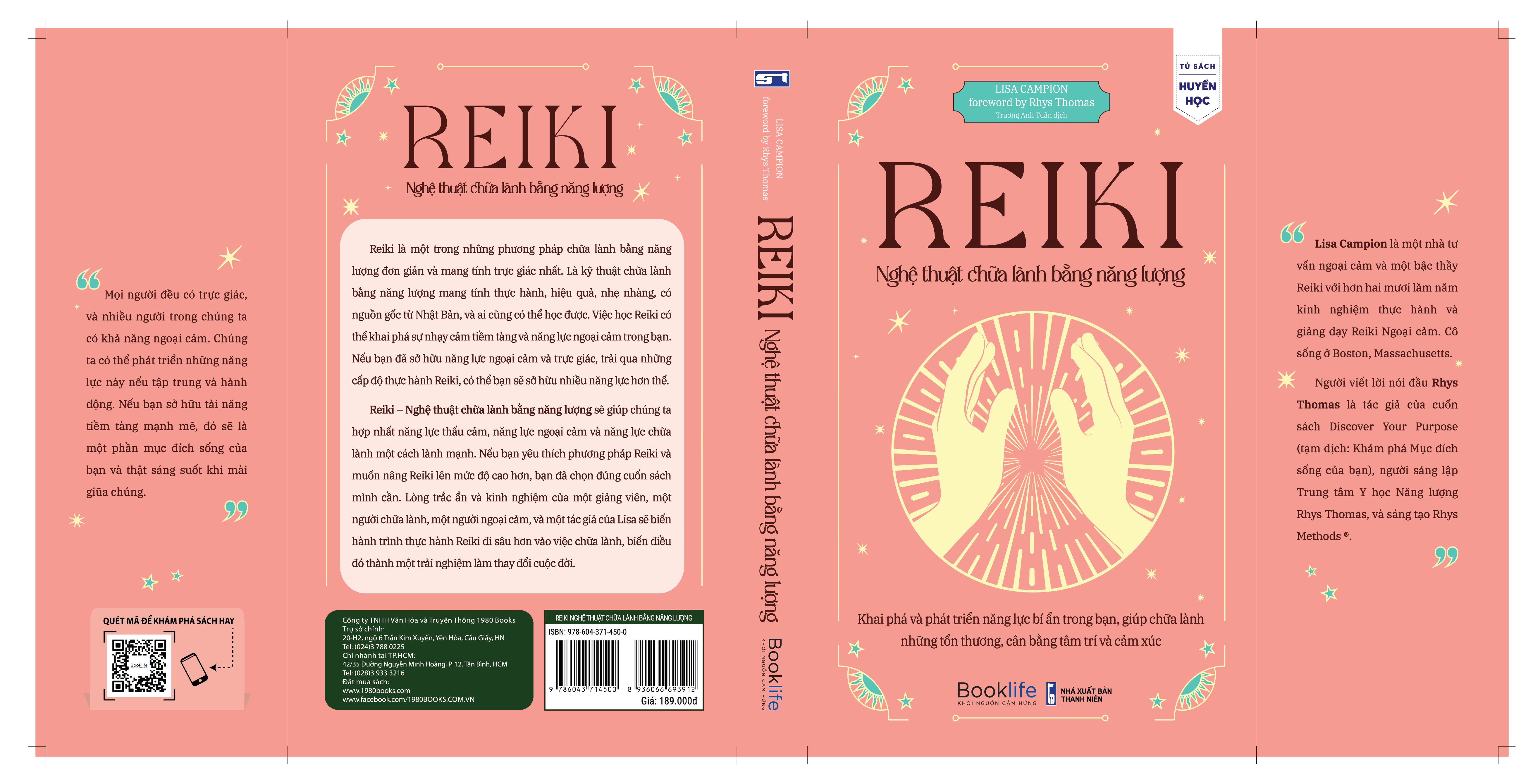 Reiki Nghệ thuật chữa lành bàng năng lượng - Lisa Campion