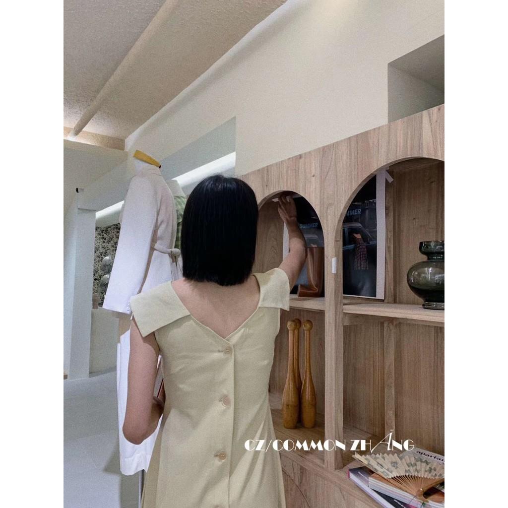 Váy xát nách cúc dọc
