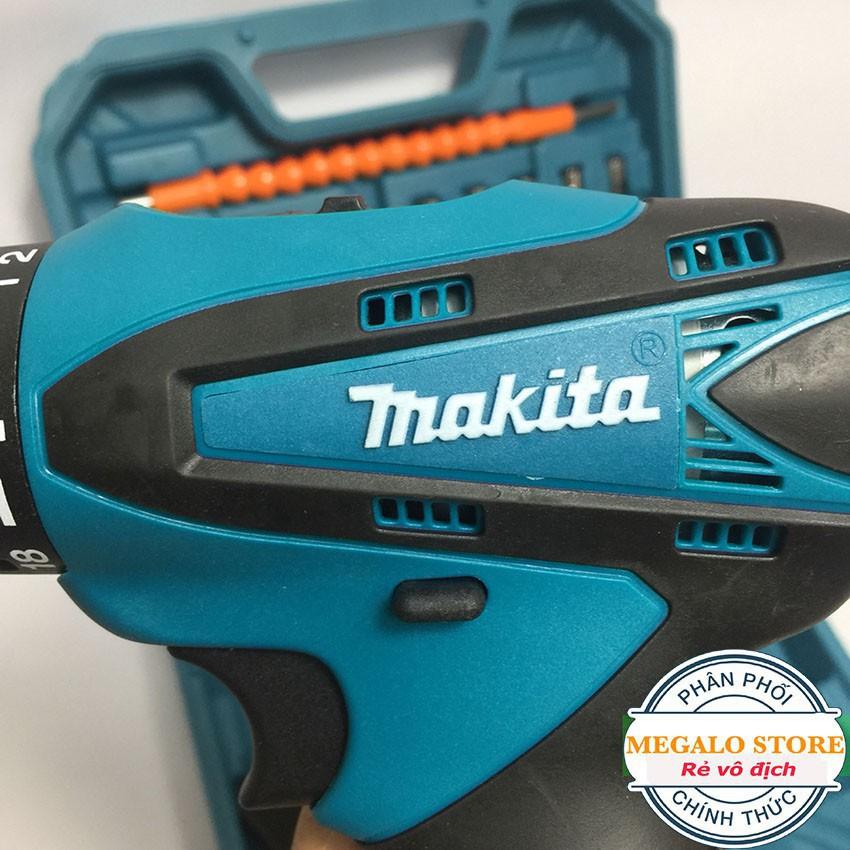 Máy Khoan Pin Bắt Vít MAKITA 12V - Kèm Phụ Kiện 24 Món