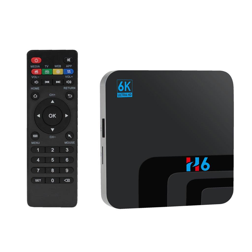 H6 Android Smart 4+32G Quad Core 6K HD WiFi Media Player