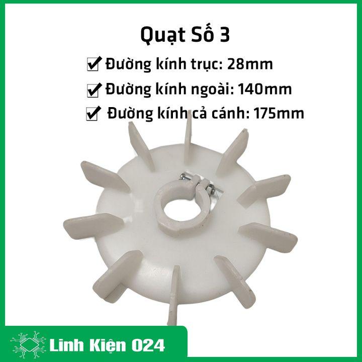 Cánh quạt làm mát động cơ nhiều kích thước