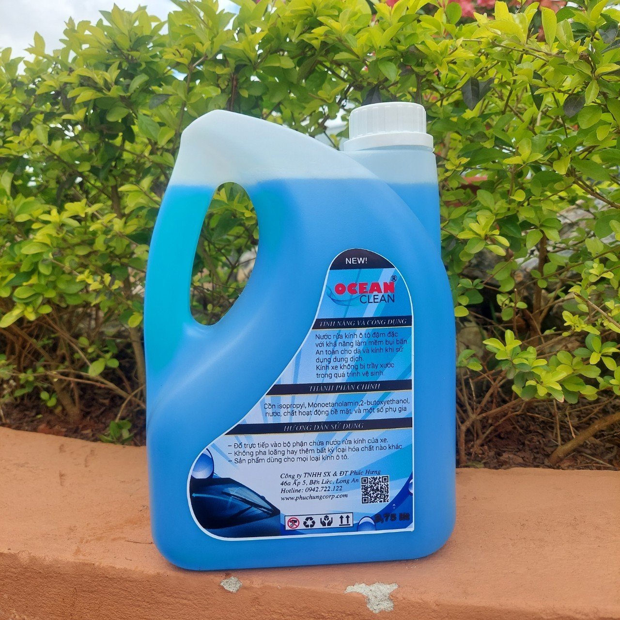 Nước Rửa Kính Ô Tô Ocean Glass (2.75L)