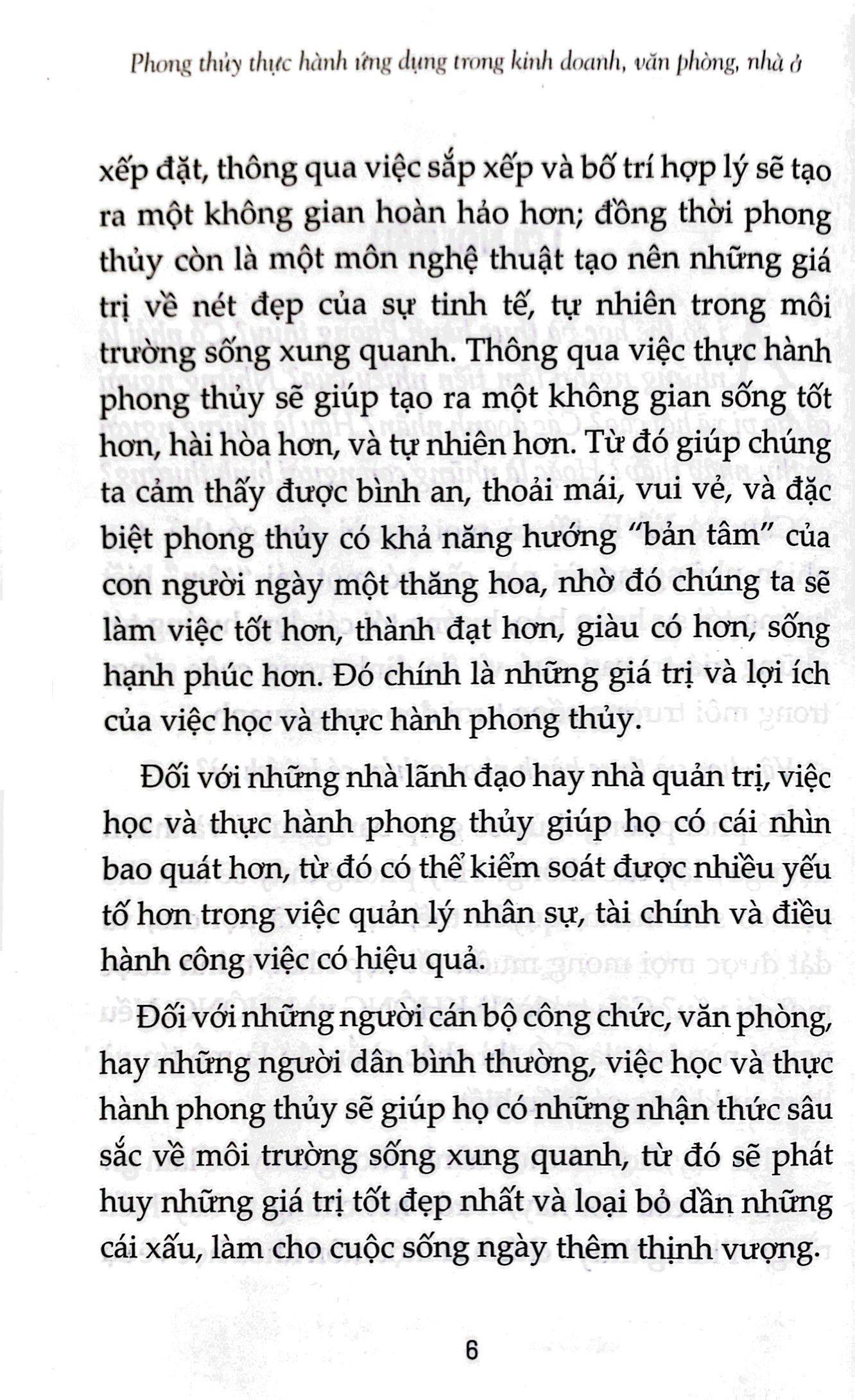Phong Thủy Thực Hành Ứng Dụng Trong Đời Sống, Kinh Doanh, Văn Phòng, Nhà Ở (Tái Bản 2023)