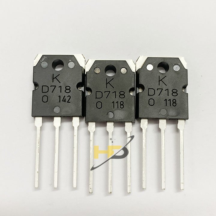 Sò Công Suất D718 Lưng Đồng Transistor Cực NPN 120V 8A ( Hàng Loại 1 )