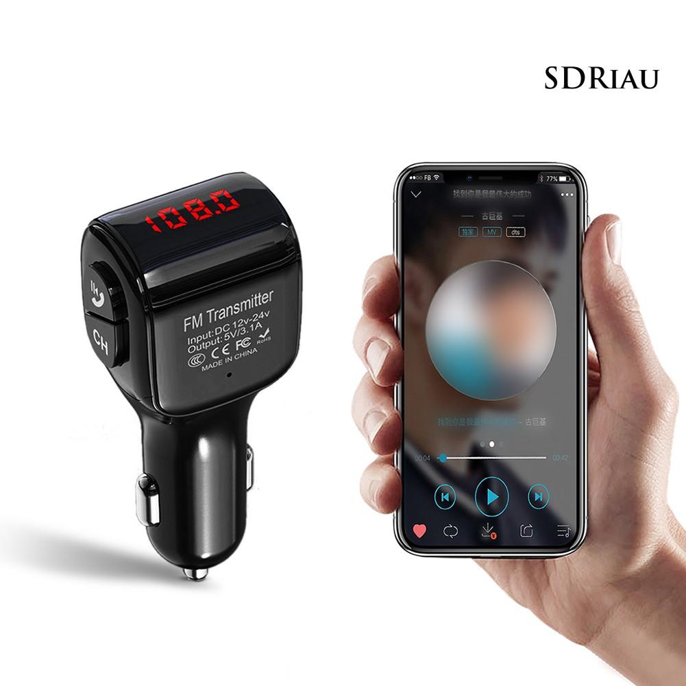 Củ Sạc Trên Xe Hơi Đa Năng Qcd_A01 Fm Tích Hợp Máy Nghe Nhạc Mp3 Và Phụ Kiện