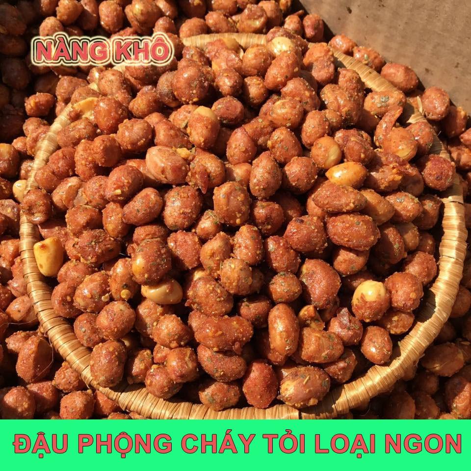 500Gr ĐẬU PHỘNG CHÁY TỎI LOẠI NGON | NÀNG KHÔ