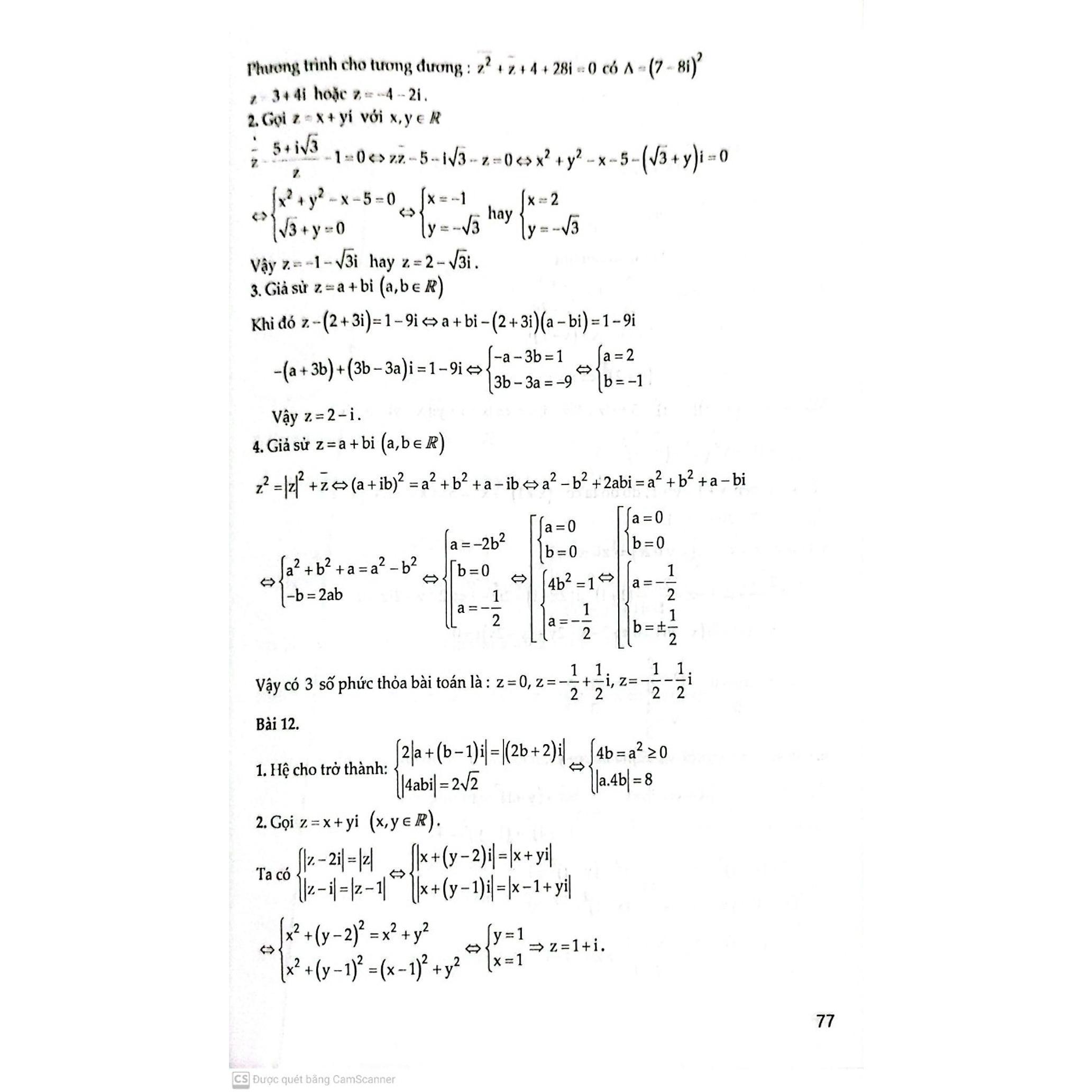 Sách - Trọng Tâm Kiến Thức Và Phương Pháp Giải Toán Hàm Số Mũ - Logarit - Tích Phân - Đại Số Tổ Hợp - Xác Xuất - Số Phức - Hồng Ân
