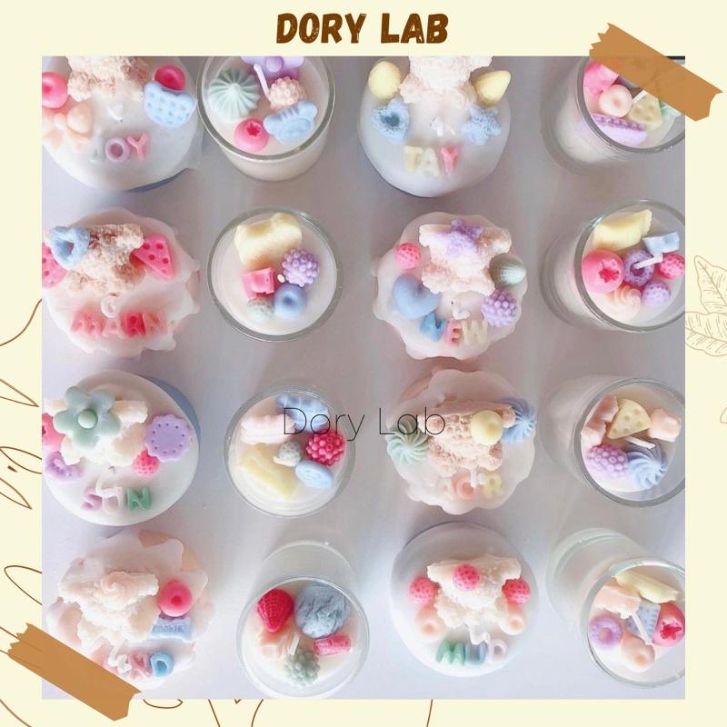 Nến Thơm Ly Mix Topping Theo Yêu Cầu Handmade, Quà Tặng Độc Đáo - Dory Lab