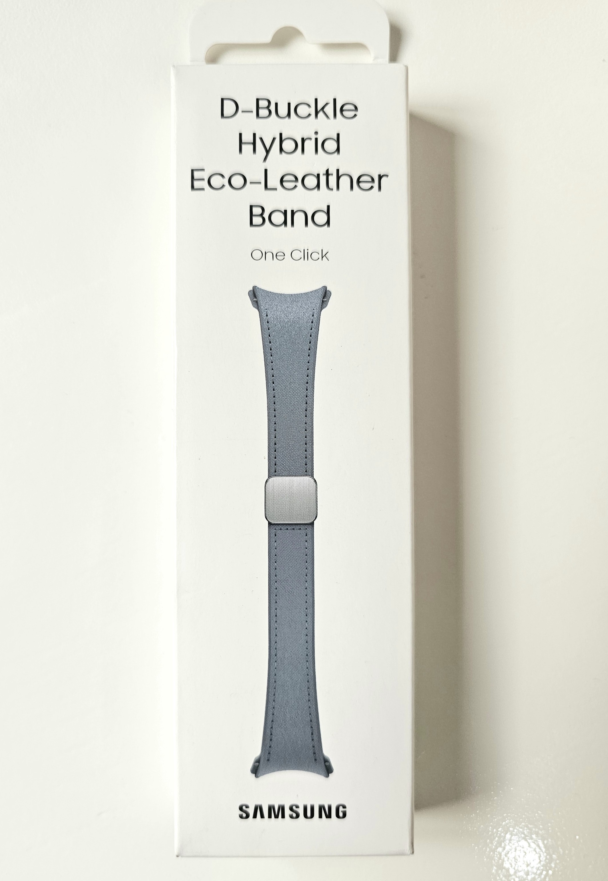 Dây da khóa D Samsung Galaxy Watch - Hàng Chính Hãng