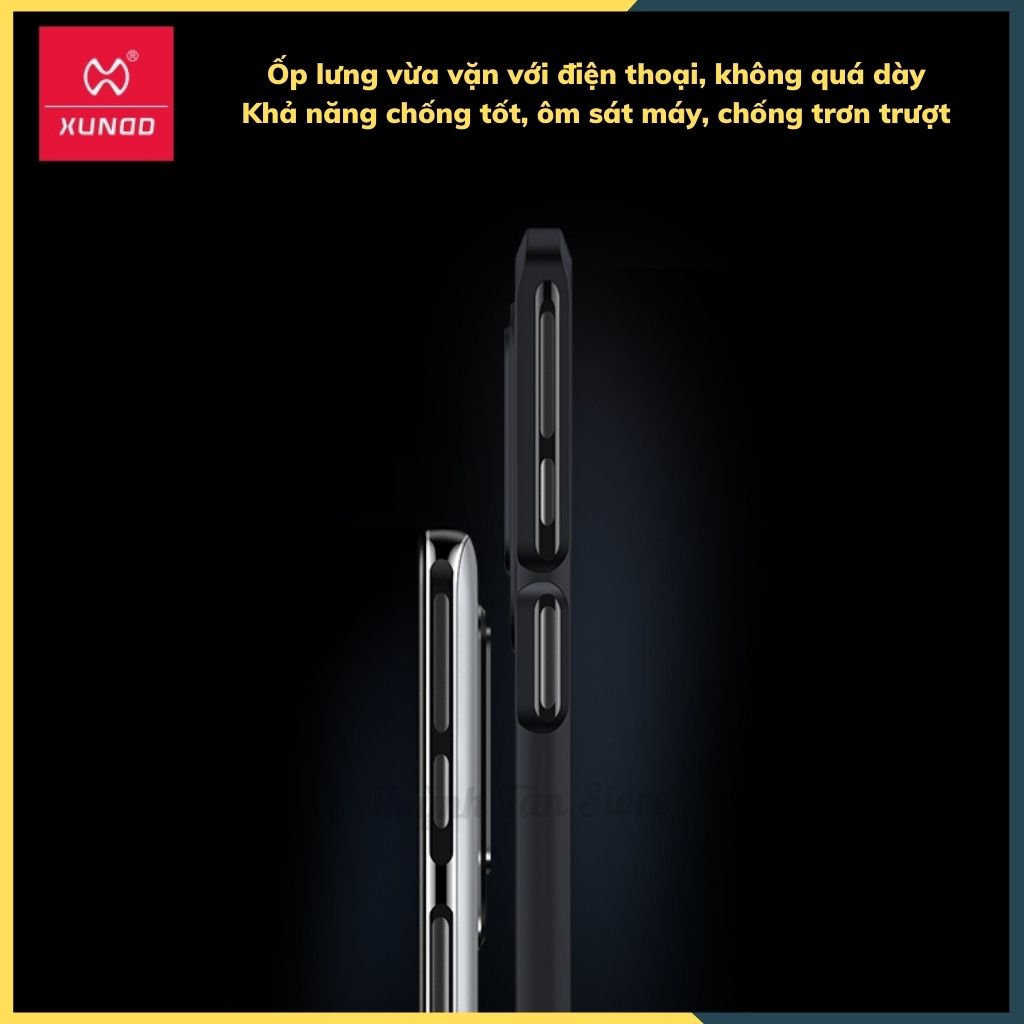 Ốp lưng chống sốc XUNDD cho black shark 5 pro bảo vệ camera - hàng nhập khẩu