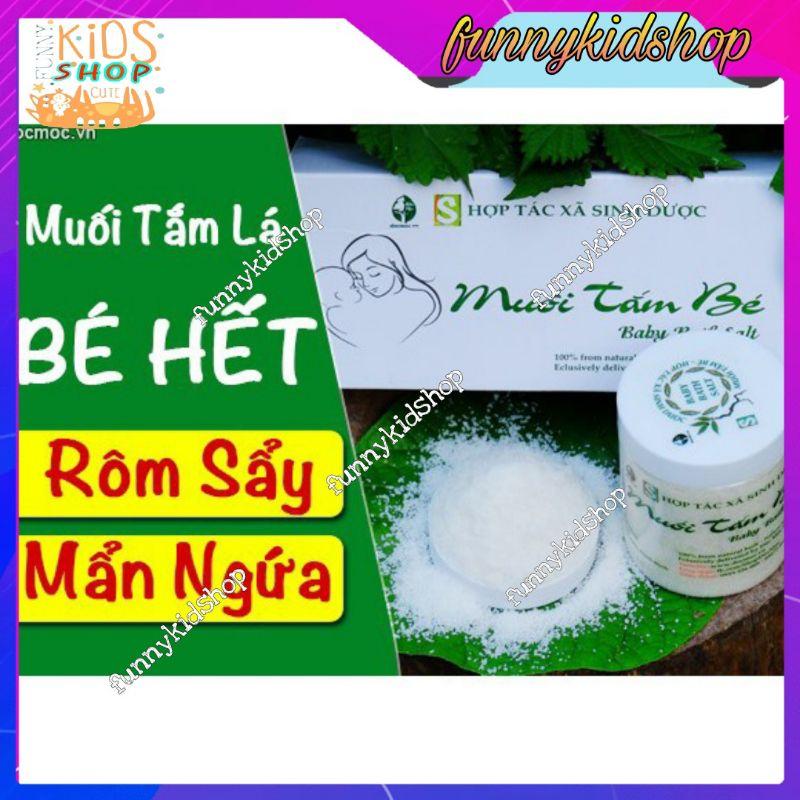 Muối Tắm Thảo Dược MUỐI TẮM BÉ Muối Tắm Bé Độc Mộc SẠCH Rôm Sẩy Mẩn Ngứa DM04-A