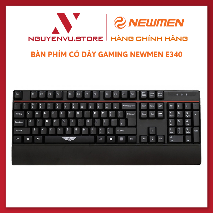 Bàn phím máy tính có dây Gaming Newmen e340 + - Hàng Chính Hãng