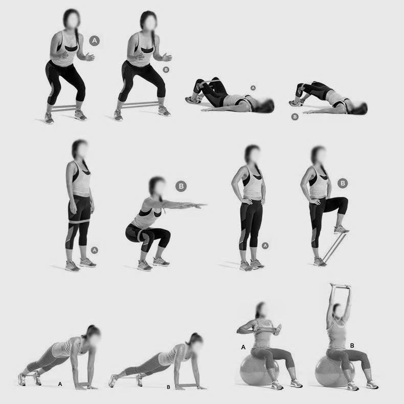 Bộ Dây tập kháng lực tập thể dục đàn hồi AOLIKES A-3601 cao su tự nhiên cao cấp resistance bands