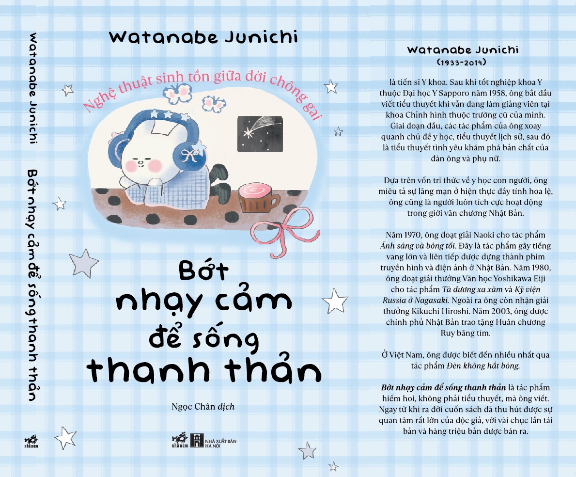 Sách - Bớt nhạy cảm để sống thanh thản (Watanabe Junichi) (Nhã Nam Official)