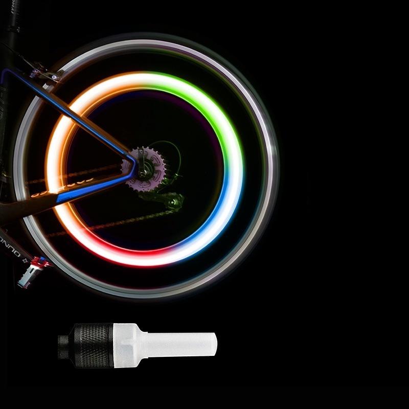Bộ 2 đèn led gắn van lốp xe đạp