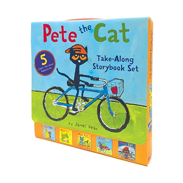 Pete The Cat Take-Along Storybook Set