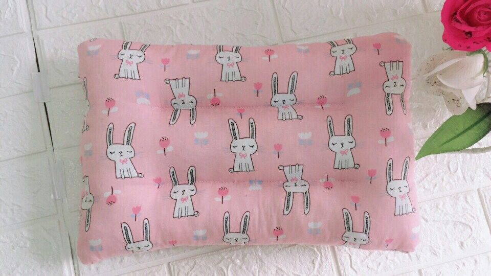 Gối matxa Trẻ em 25* 40 vỏ cotton 100