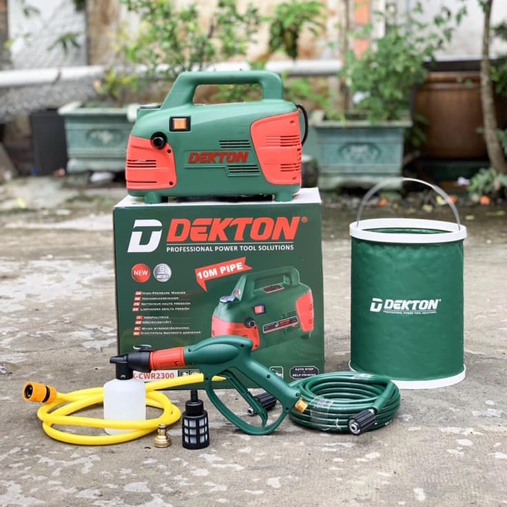 Máy Rửa Xe Chỉnh Áp DEKTON DK-CWR2300 điện 220V