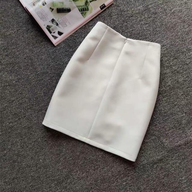 Chân váy bút chì có khoá séc kéo không sẻ 45cm