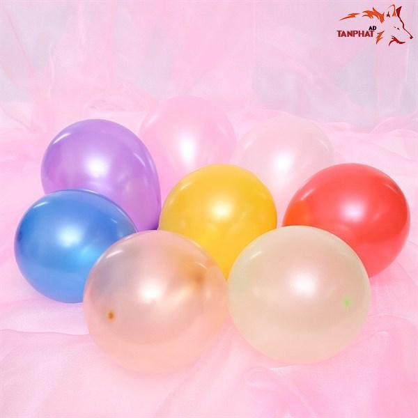 Bịch 100 Bong Bóng ngọc trai nhiều màu