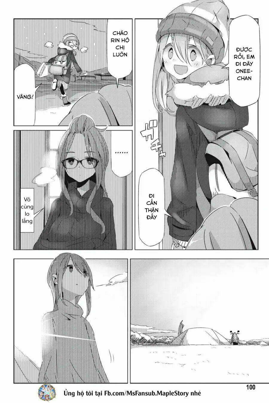 Laid-Back Camp Chapter 27: - Biển, hồ và cắm trại may mắn - Trang 12