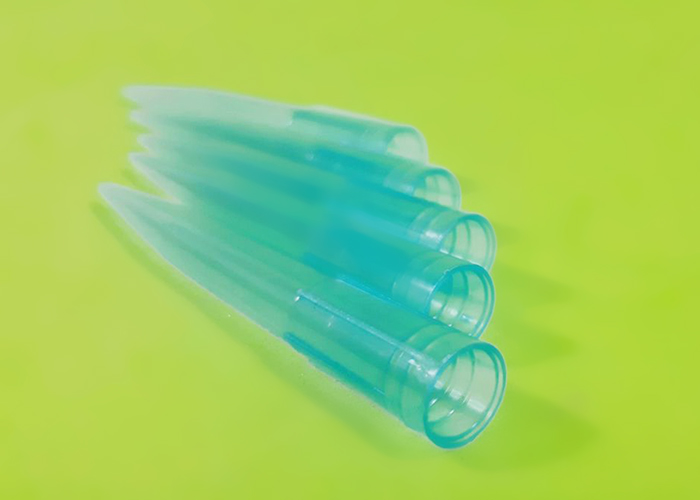 Túi 500 chiếc đầu côn pipet hút loại 1ml nhựa PP xanh tiệt trùng