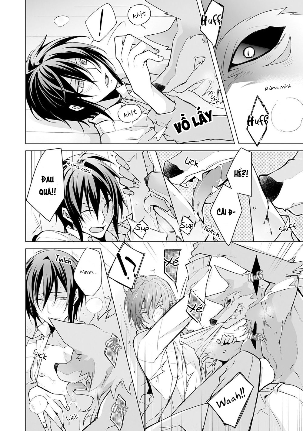 anh chàng người sói và tiểu thuyết gia lập dị chapter 1.1 10