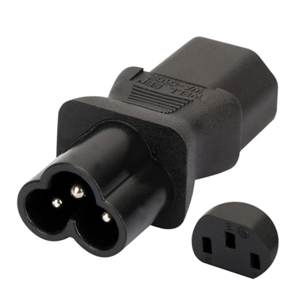 3Pin IEC 320 PDU UPS C13 To Plug Adapter Converter Socket NEW HOT