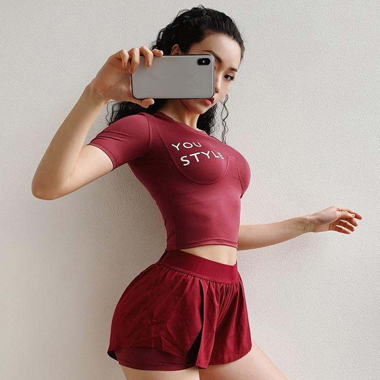 Áo Croptop Thể Thao Nữ Có Tay Tập Gym,Ypga,Fitness,Chạy Bộ,Đi Chơi