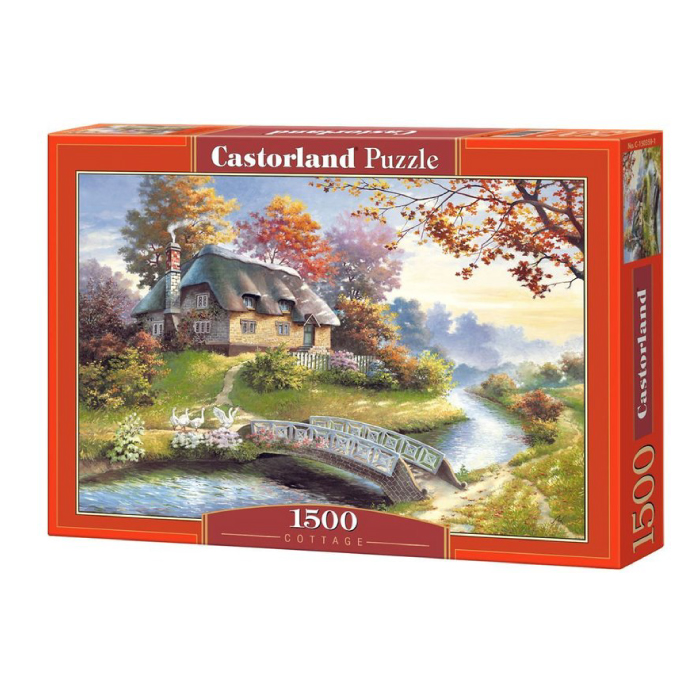Xếp hình puzzle Cottage 1500 mảnh Castroland C150359