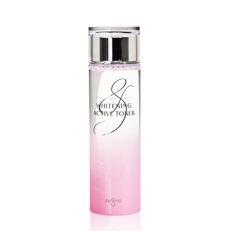 Toner dưỡng trắng, cấp ẩm, kiềm dầu cho da Segno Whitening Active Fresher Skin 200ml - Nhập khẩu 100% Hàn Quốc