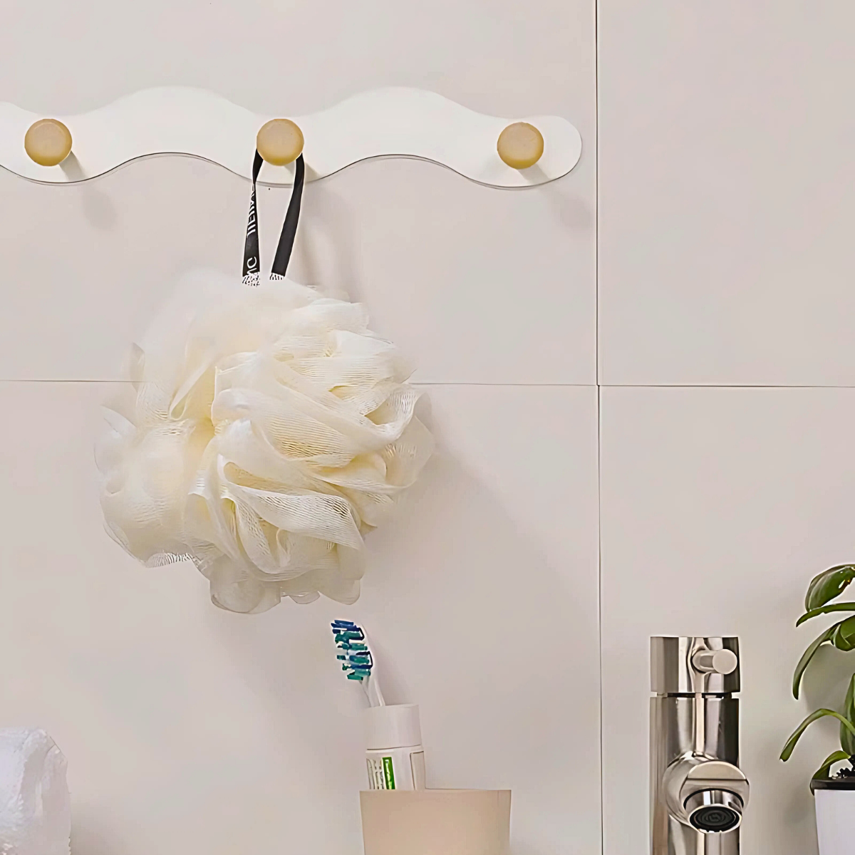Móc treo decor phòng tắm Dola Home giá treo khăn nhà tắm, móc treo quần áo kim loại sơn tĩnh điện