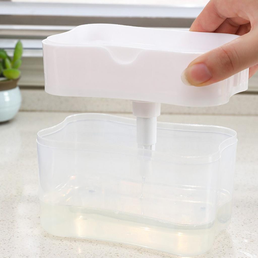 Serenable Compact Soap Dispenser Handy Instant Refill Soap Caddy for