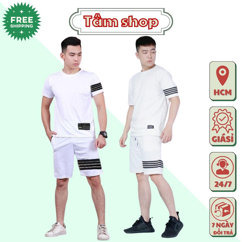 Đồ Bộ Thể Thao Nam Nữ 4 SỌC - Set Quần Áo bốn mùa đẹp cao cấp mặc nhà đi chơi thoải mái 04