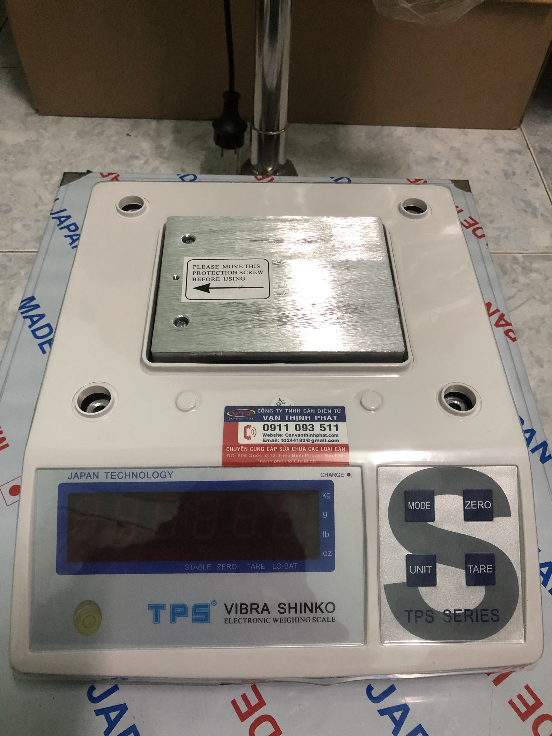 Cân Điện Tử VIBRA TPS 30 kg JAPAN