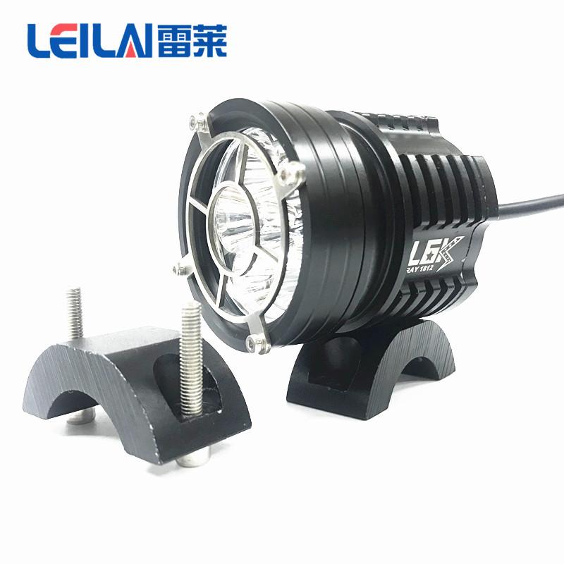 Giá thấp nhất xe máy phân khối lớn LED đèn phụ trợ xe máy đi xe đèn chiếu sáng mở rộng xe máy đèn pha nhấp nháy