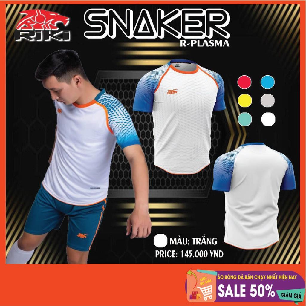 Bộ quần/áo thể thao, Bộ áo bóng đá không logo RiKi Snaker sẵn kho, giá tốt chất vải mềm mát mịn, thấm hút mồ hôi
