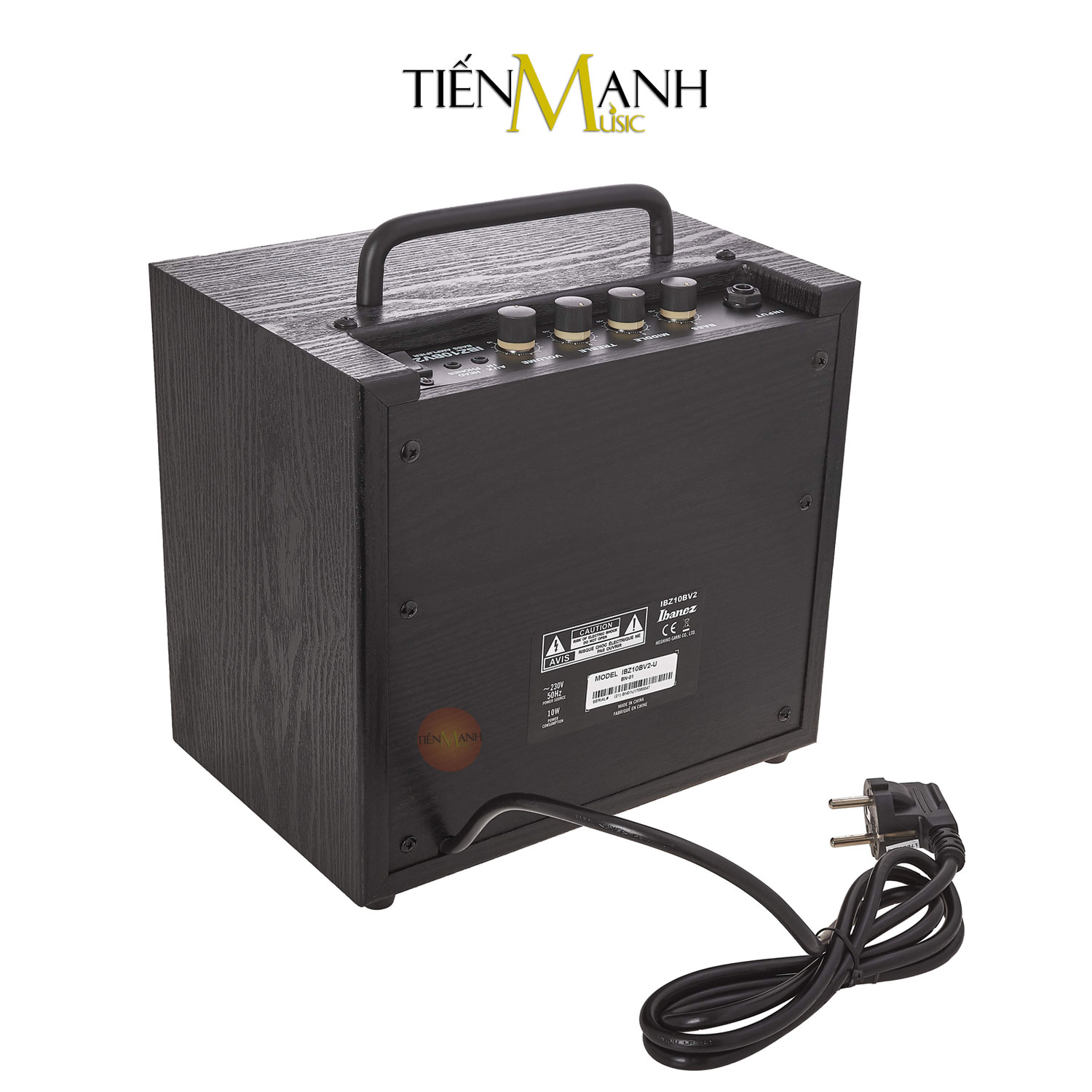 Ampli Đàn Guitar Bass Ibanez IBZ10BV2 - Amply Ghita Combo Loa Amplifier IBZ Hàng Chính Hãng - Kèm Móng Gẩy DreamMaker