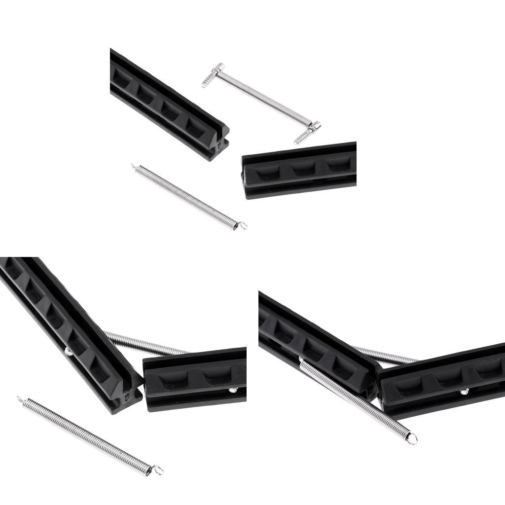 2 Pair Soft Plastic Ice Hockey Figure Skate Blade Guard Cover Protector