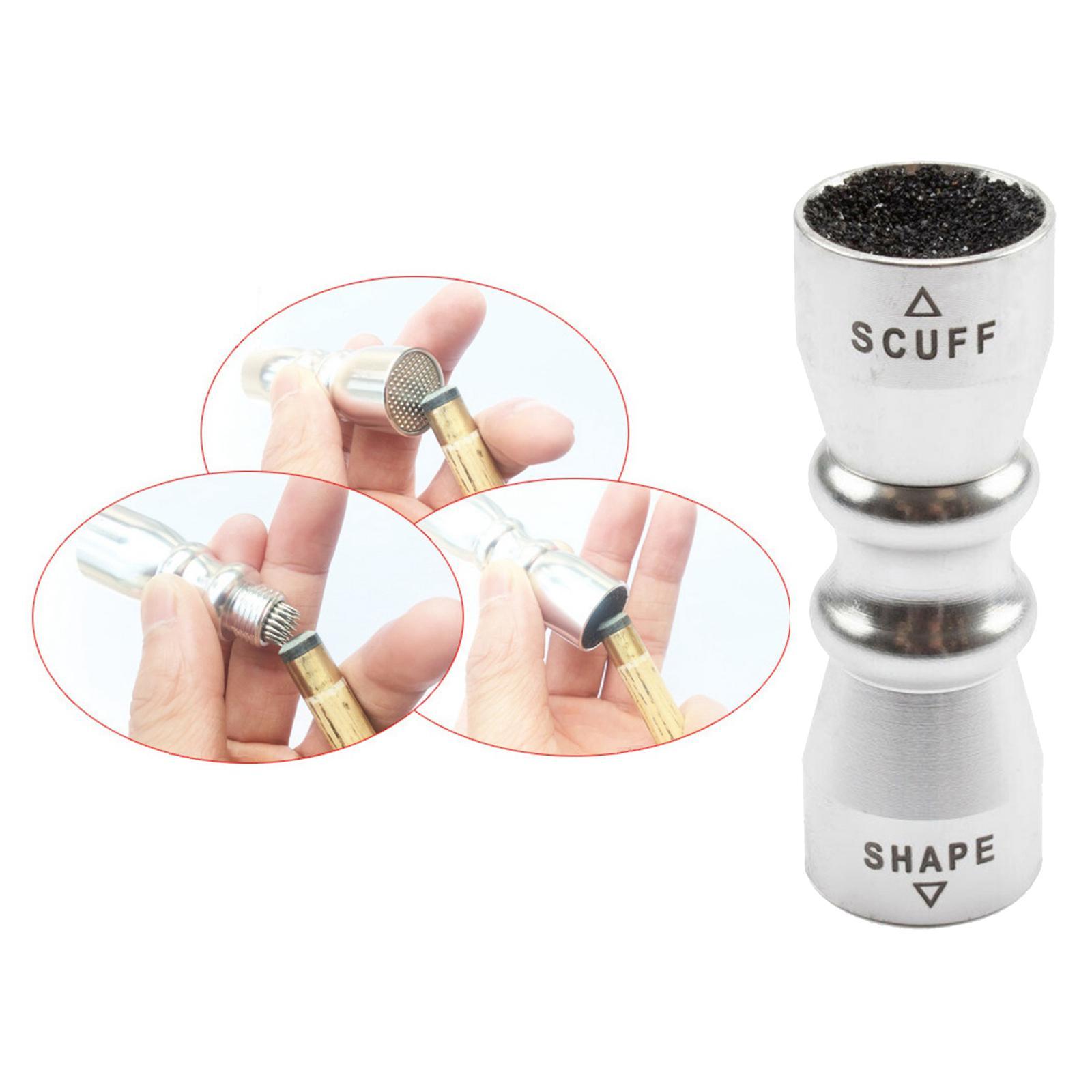 2x Bowtie Billiard Cue Accessory Scuffer Shaper tip
