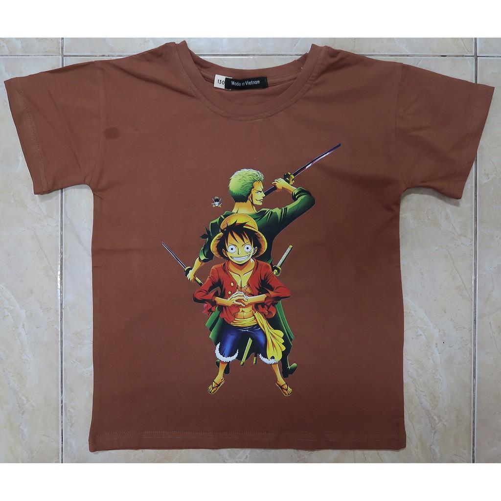 Áo thun trẻ em nam cotton 100% các màu : Mã 034