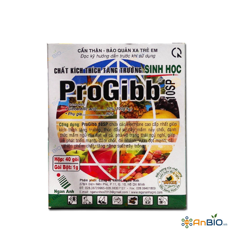 CHẤT KÍCH THÍCH TĂNG TRƯỞNG SINH HỌC ProGibb 10SP Gói 1g