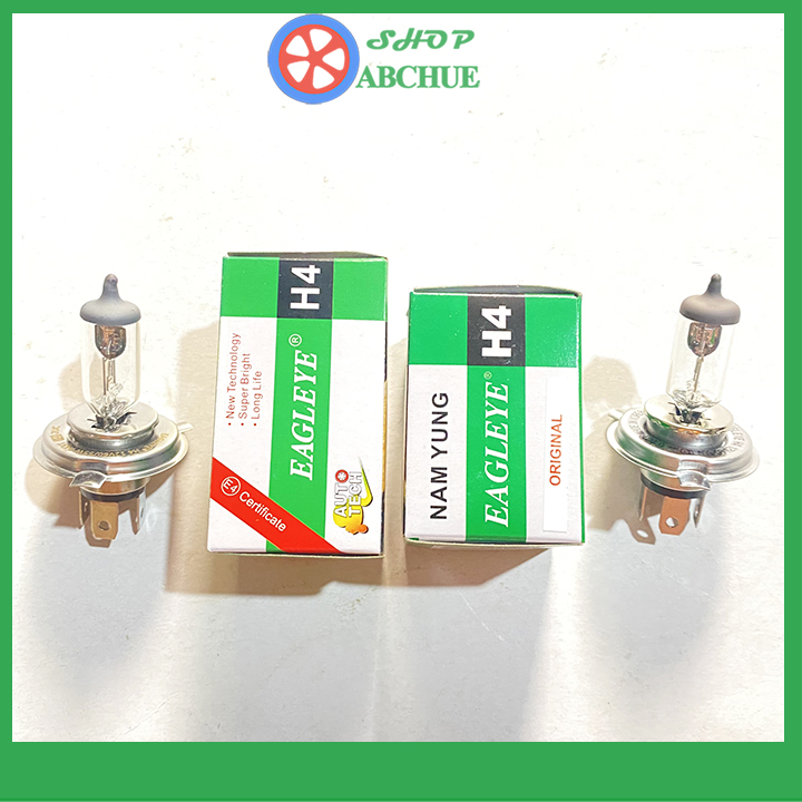 Bóng đèn ô tô H4 12V 60/55W con cú Halogen Nam Yung